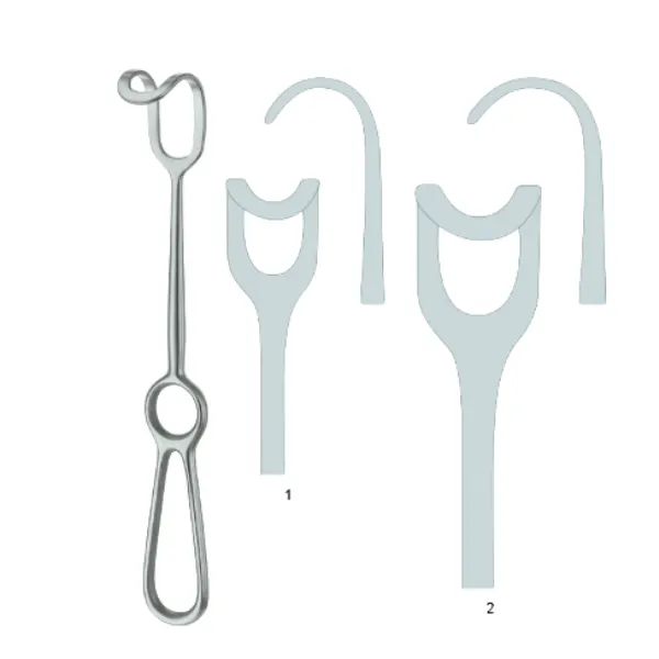 Retractor,Middeldorff, Fig.1,14x17mm,21.5cm