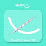 Curette Gracey Anatomical hollow handle 10mm 9-10