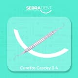 Curette Gracey Anatomical hollow handle 10mm 3-4