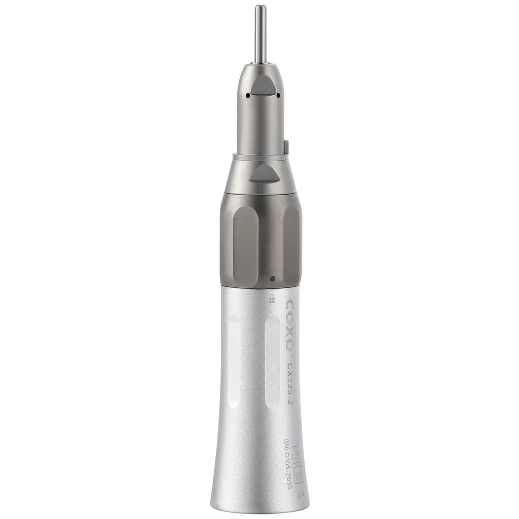 COXO CX235-2 Low Speed Handpiece Straight External 1:1 for Universal E-type Motor