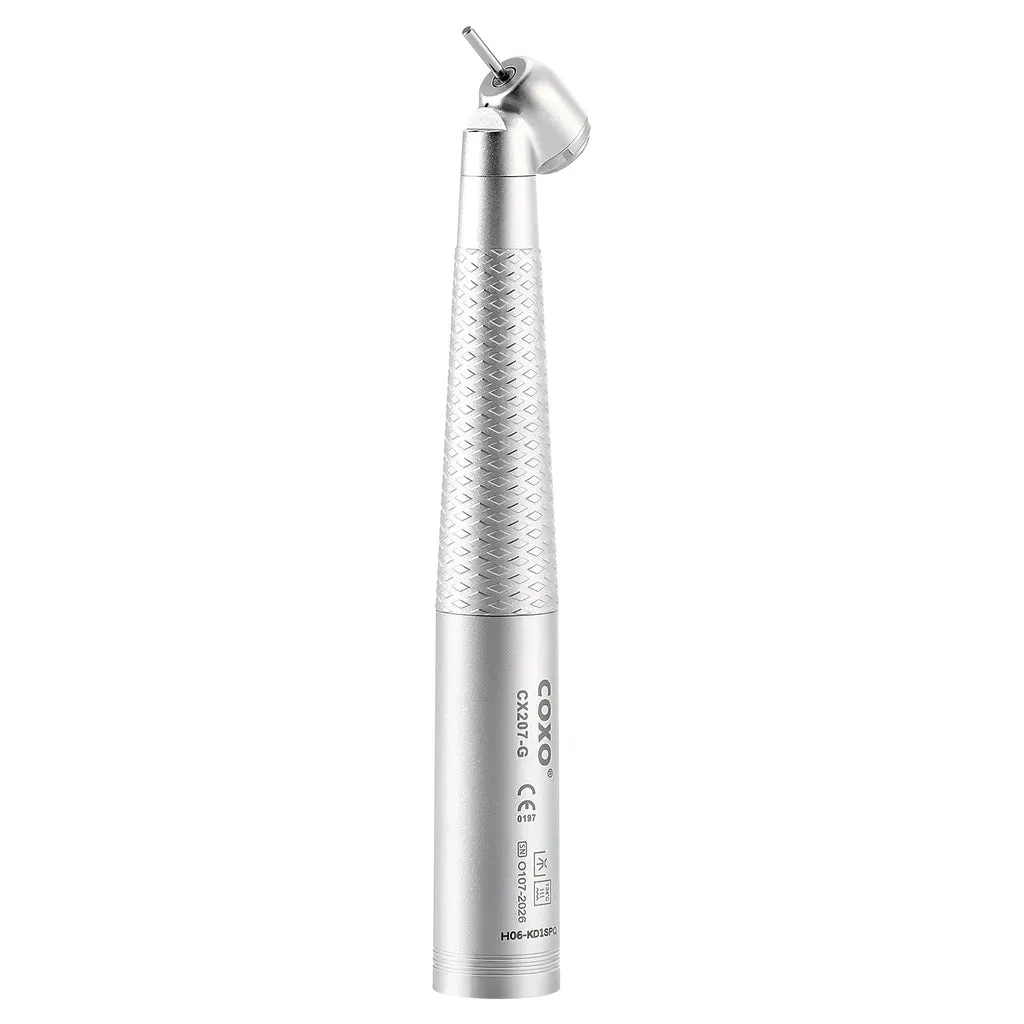 COXO 45° Fiber Optic High Speed Handpiece Standard Head 6-Hole Coupler
