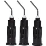 Composite Flow Tip Black Bended p/k 100