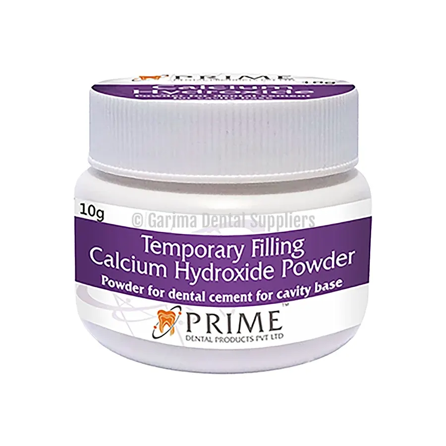 Prime Dental Temporary Filling Calcium Hydroxide Powder – 10gms