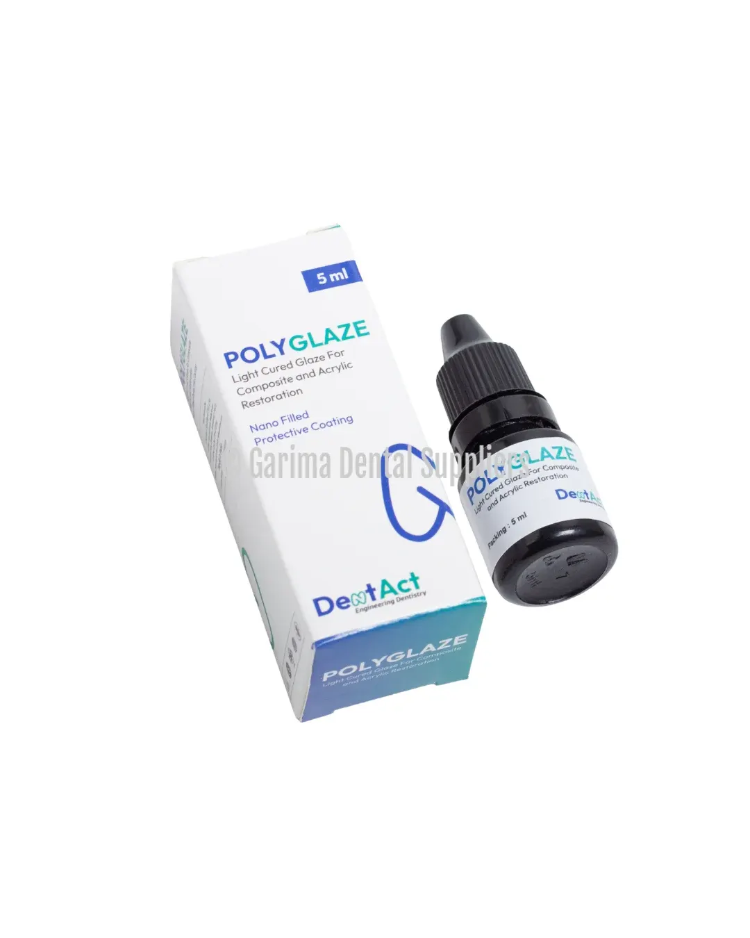 DentAct – Polyglaze – Light Cure Glaze Liquid – 5ml