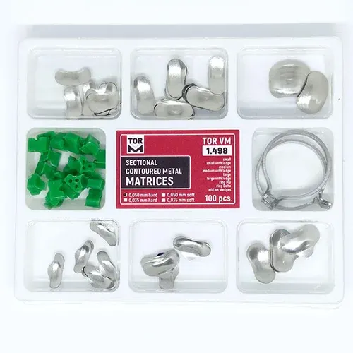 TOR VM Sectional Contoured Metal Matrices Kit – Master Kit