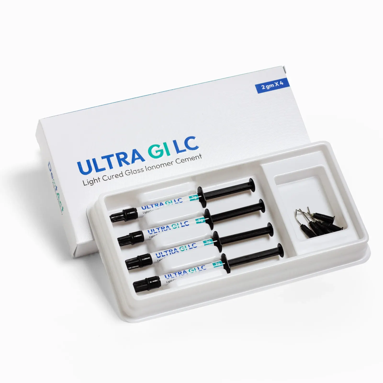 DentAct – Ultra GI LC – Light Cured Glass Ionomer Cement – 2gm (per piece)