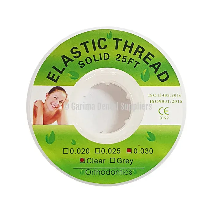 United Dental Elastic Thread (Solid) 0.030