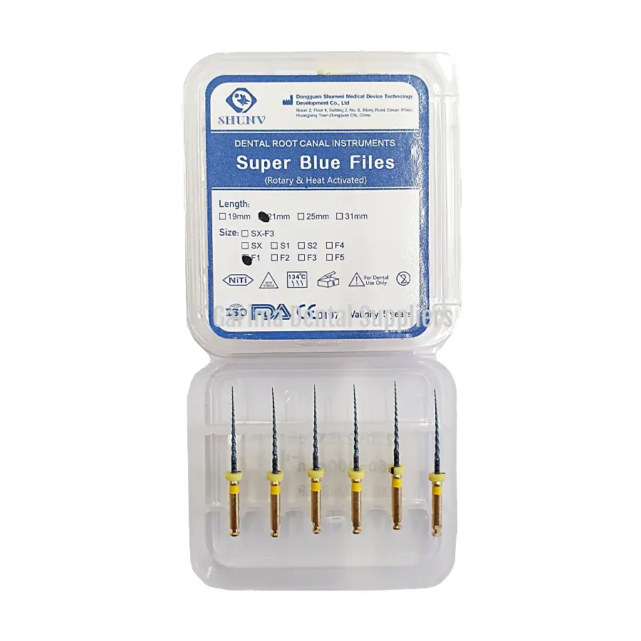 GDS Shunv Rotary Files Super Blue – 21mm #F1