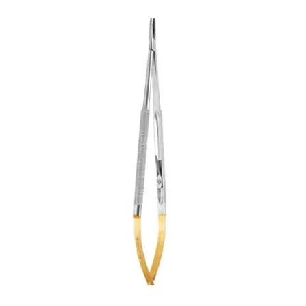 GDC Micro Castroviejo Needle Holder TC Straight 18cm #NH5024R