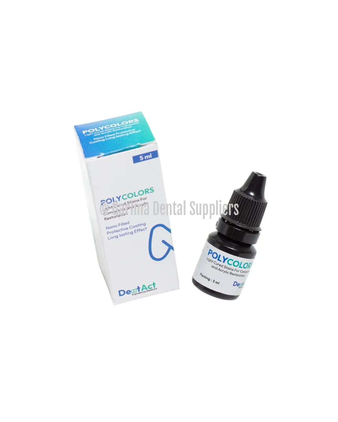 DentAct – Polycolours – Light Cure Stains – 5ml
