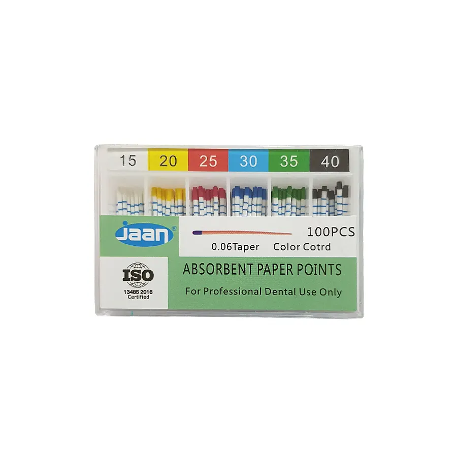 Jaan Medical Absorbent Paper Point Marked 0.06 Tapered
