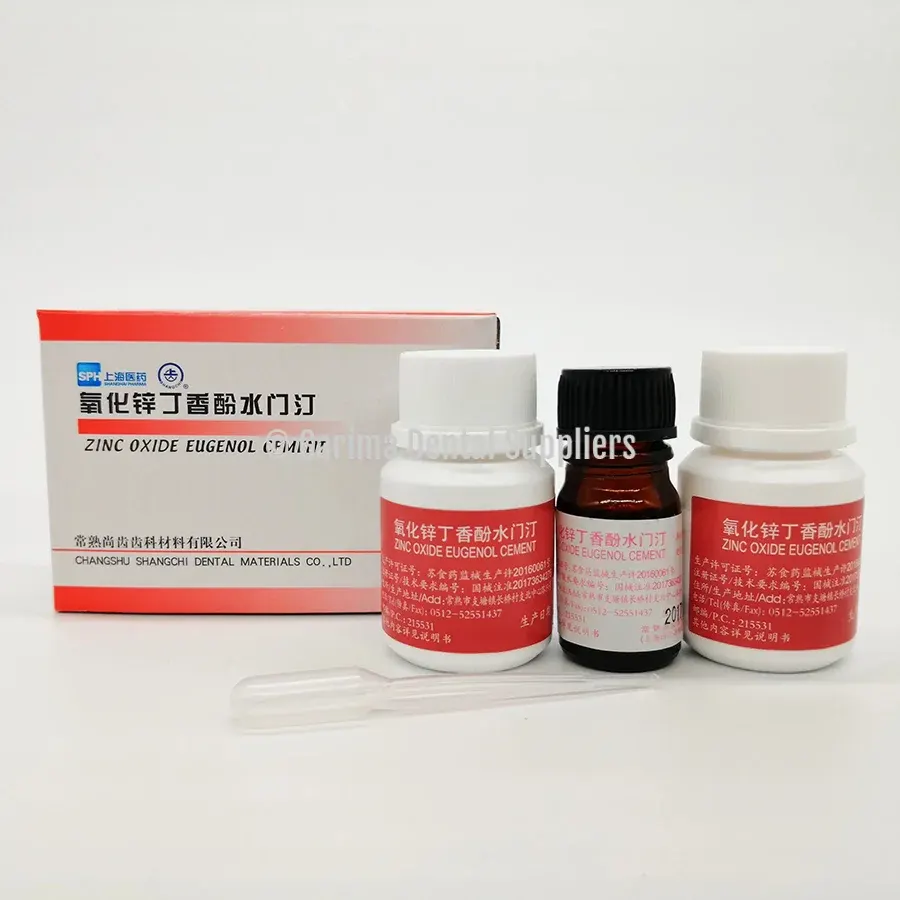 Shanghai Medical Factory Zinc Oxide Eugenol Cement 20gms/6ml Set