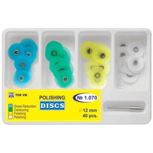 TOR VM Polishing Discs Refills – 12mm