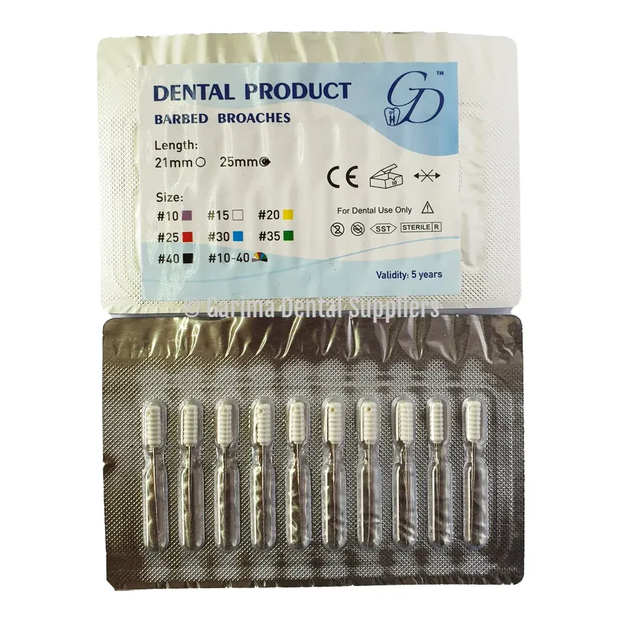 GDS Barbed Broaches 25mm #15