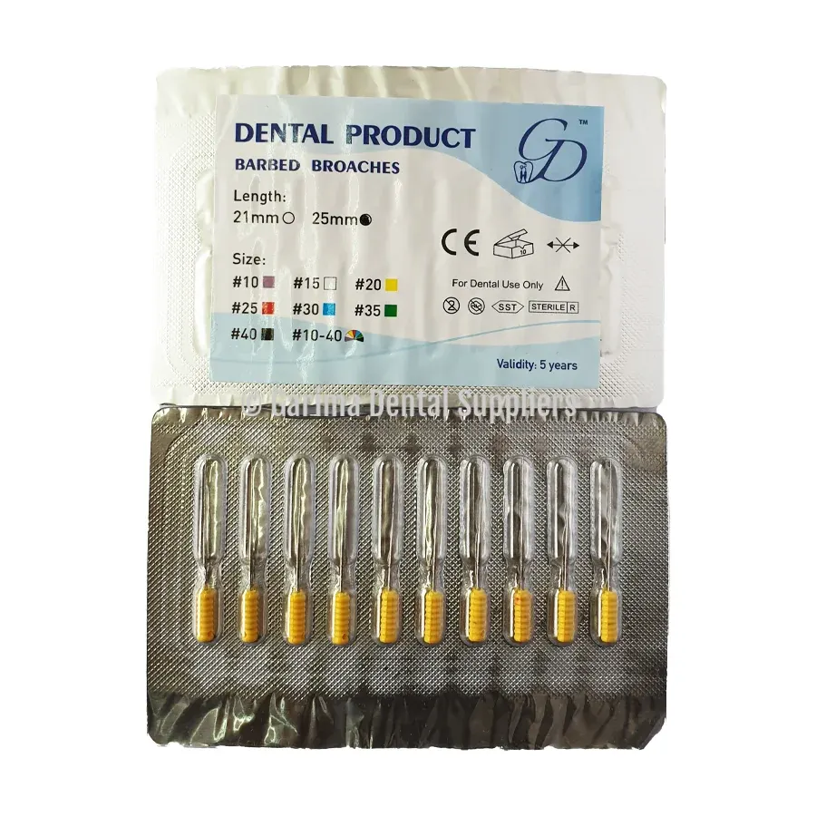 GDS Barbed Broaches 25mm #20