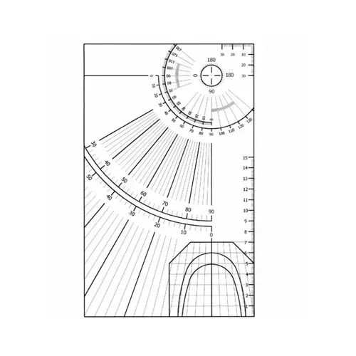 United Dental Cephalometric Ortho Stencil