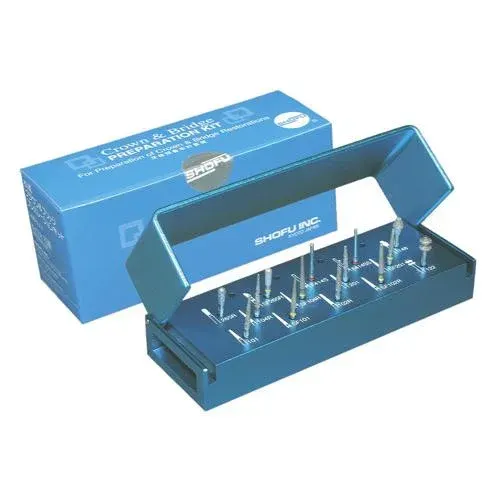 Shofu Crown & Bridge Preparation Kit FG