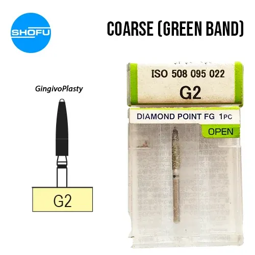 Shofu Diamond Bur FG – Gingivo Plasty G2