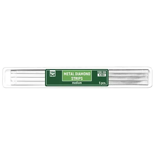 TOR VM Metal Diamond Strips Single Sided – Medium