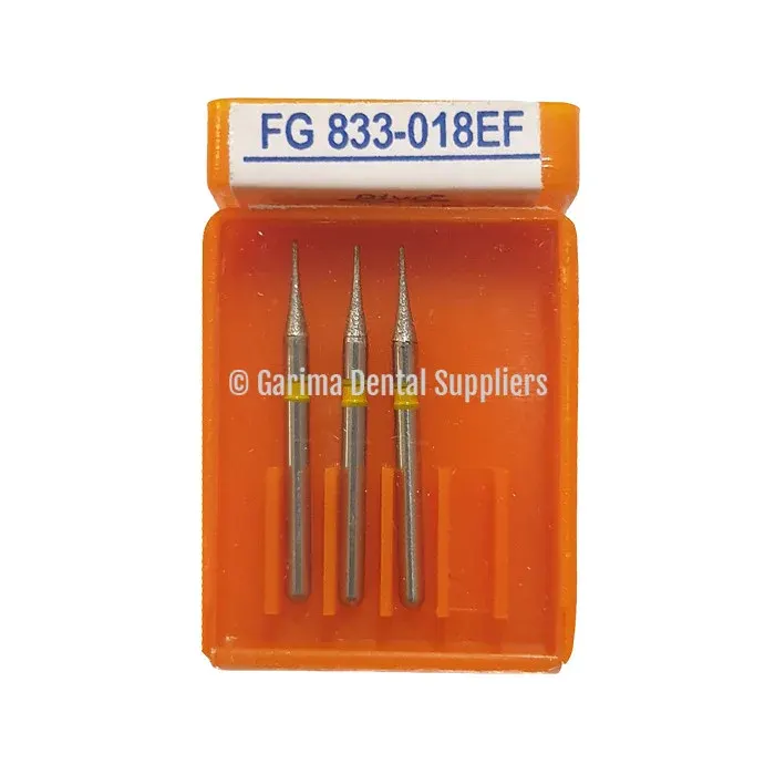 Pivo Diamond Bur IPR FG 833-018EF – 3Pcs/Pkt