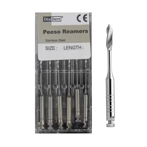 Diadent Peeso Reamers 28mm Assorted 1/6