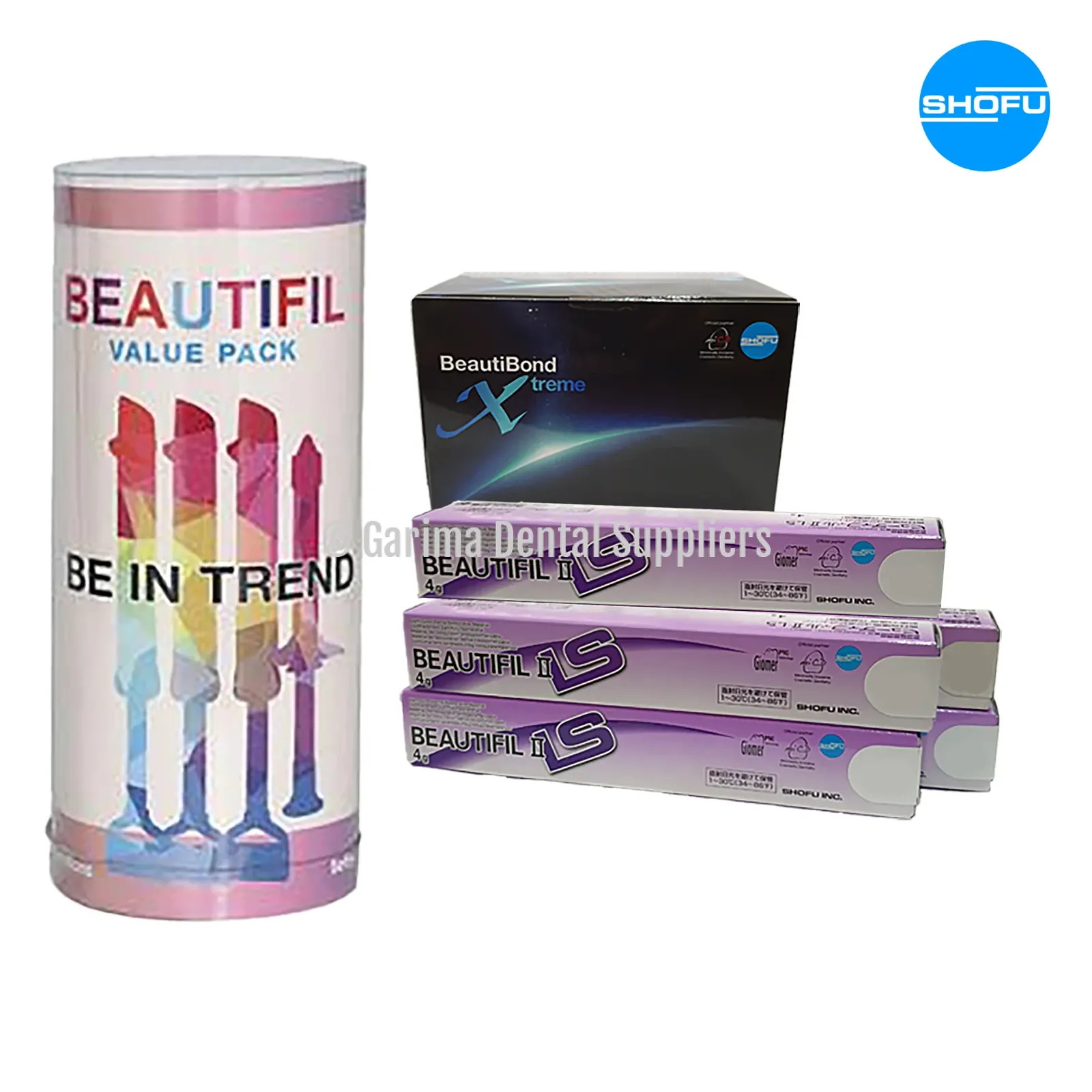 Shofu Beautifil II LS Value Pack w/ Beautibond Extreme