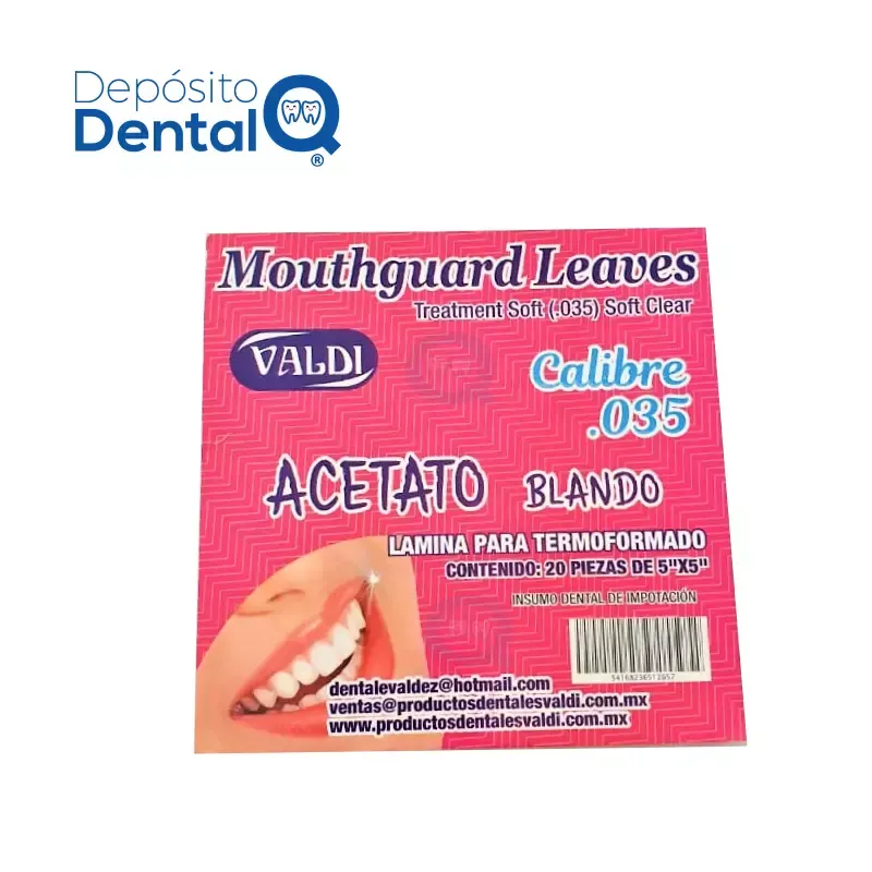 Acetatos Blandos 5×5 Valdi
