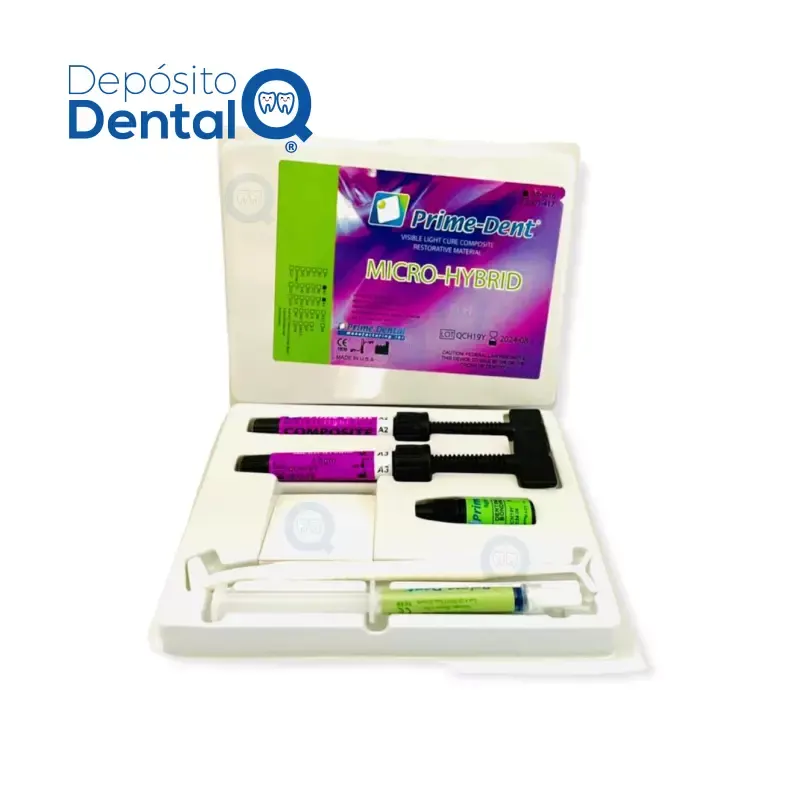Kit de Resinas Microhíbridas 2 x 4.5 g Prime Dental