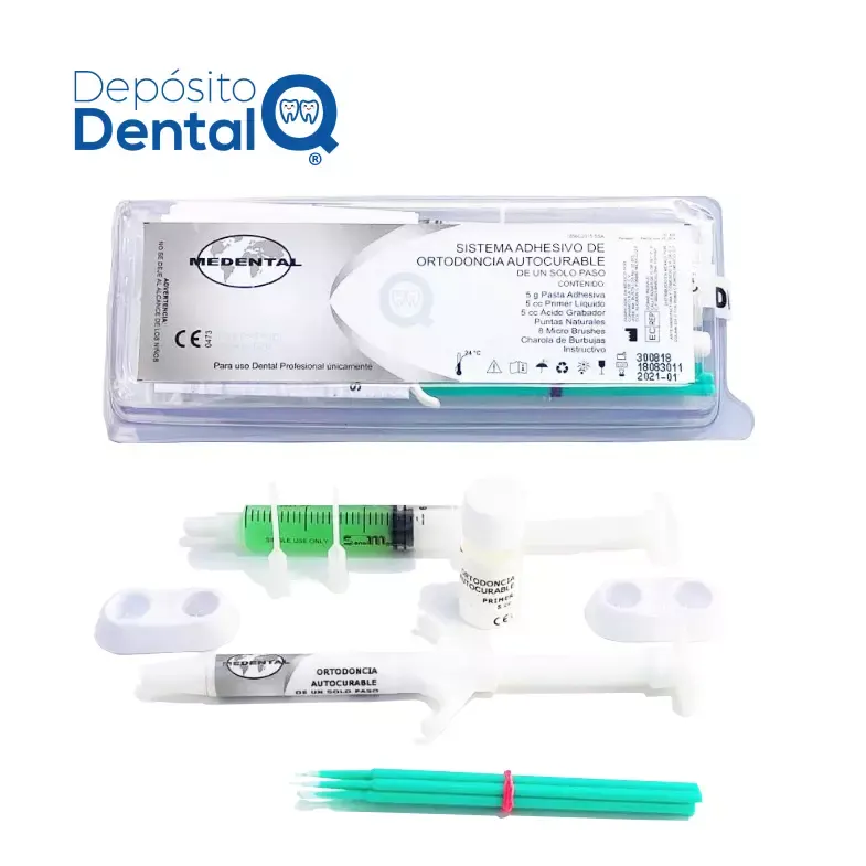 Kit Adhesivo de Ortodoncia Autocurable Medental