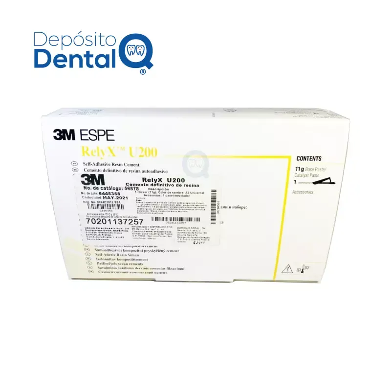 Cemento de Resina Autoadhesivo RelyX U200 Clicker 3M