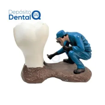 Figura de soldador de dientes