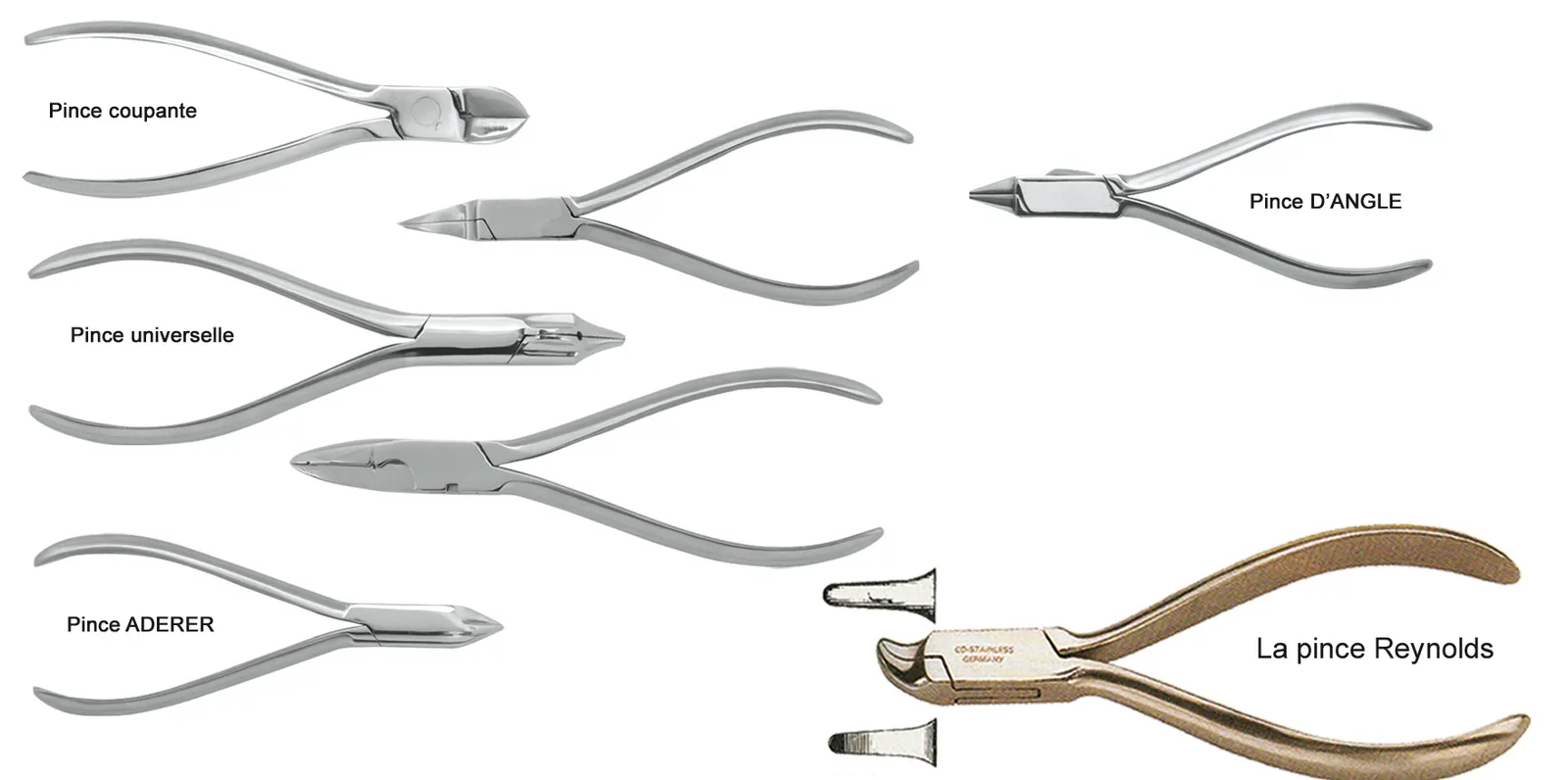 Pinces de laboratoires : DENTAL PACIFIC