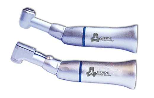 Contre angle d’omnipratique bague bleu 1:1 sans lumière sans spray bouton poussoir ou à clé : GRADE