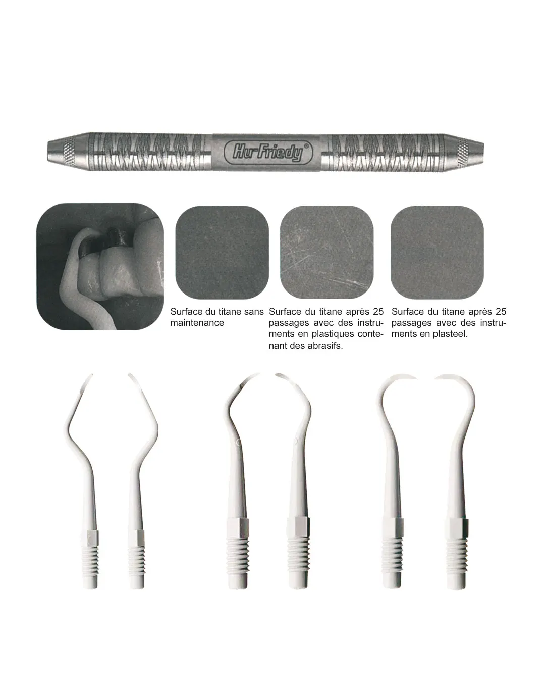Instruments de maintenance des implants : HU-FRIEDY