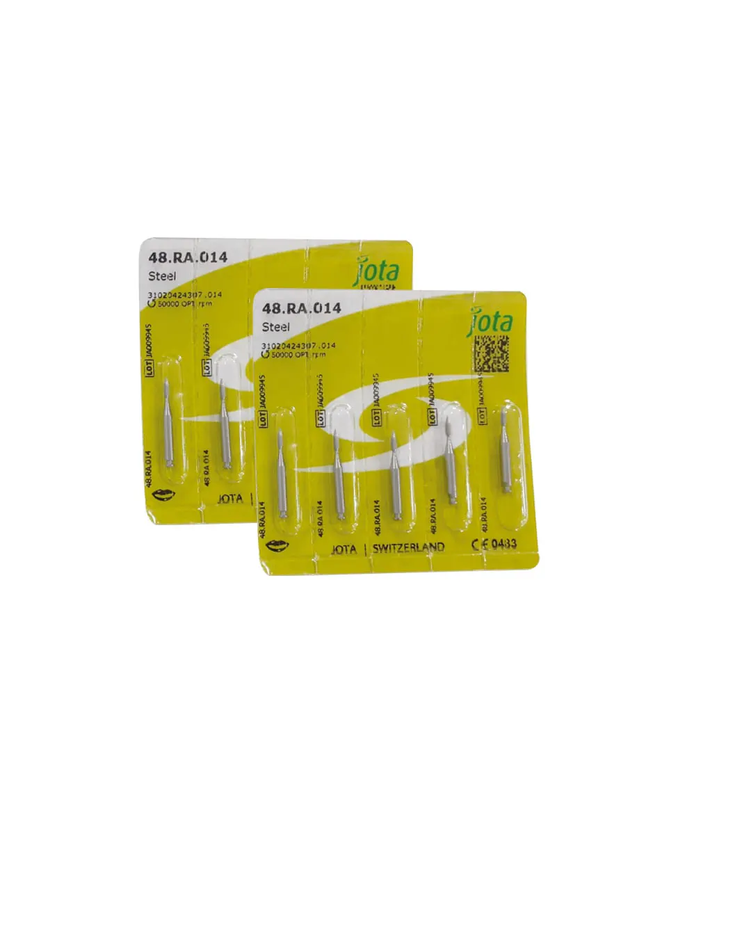 Fraise en acier multi-lames forme flamme : JOTA