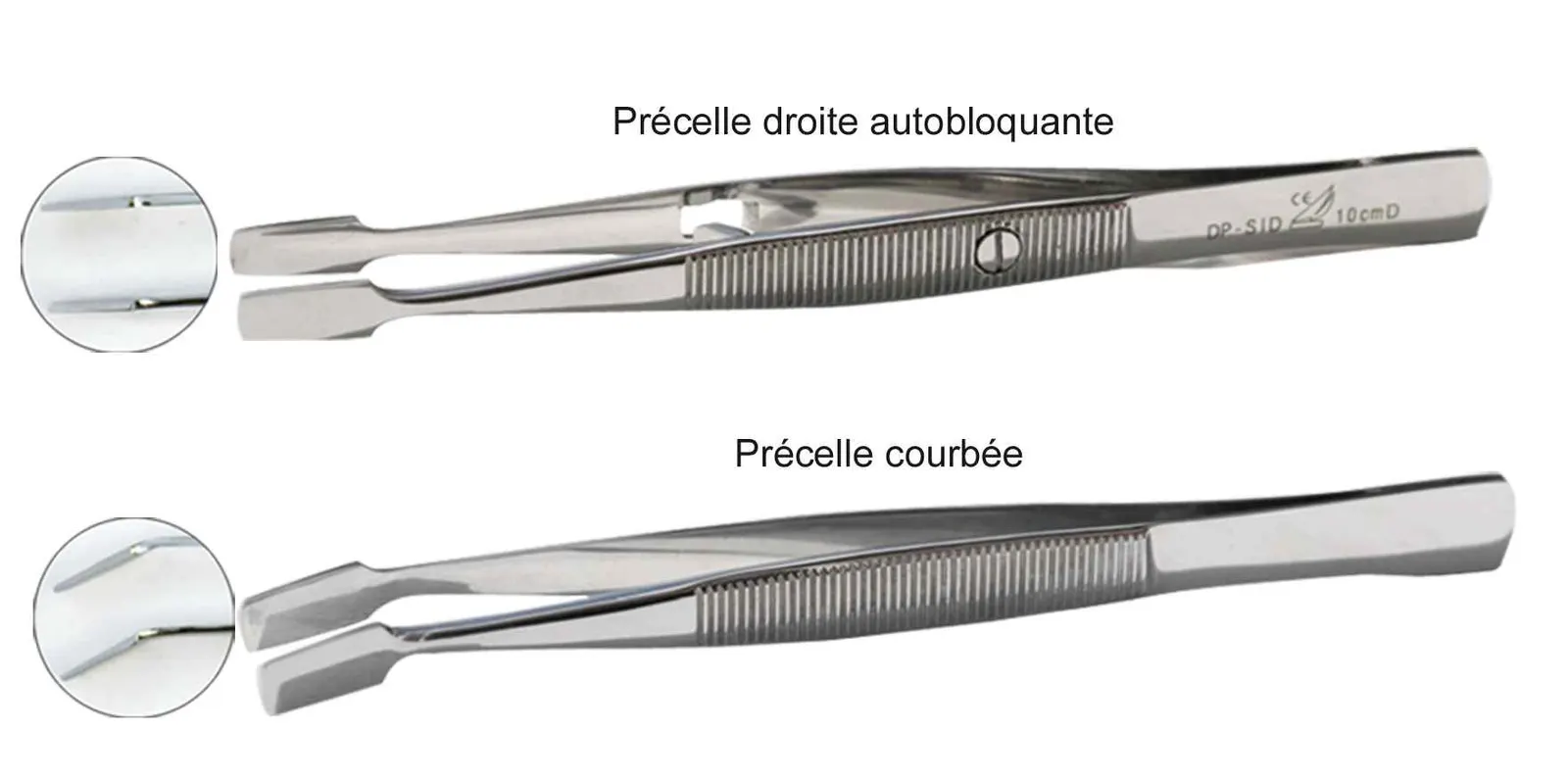 Précelles pour membrane de Kuehne : DENTAL PACIFIC