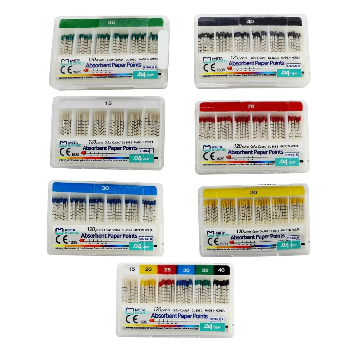 Absorbent Paper Points (Protaper)