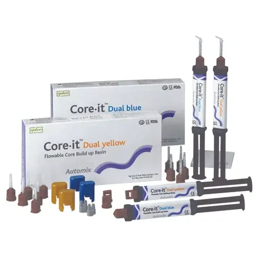 Core it® Dual White Flowable Dual Cured Core Build-up Resin