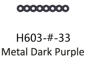 Metal dark Purple E-Chain