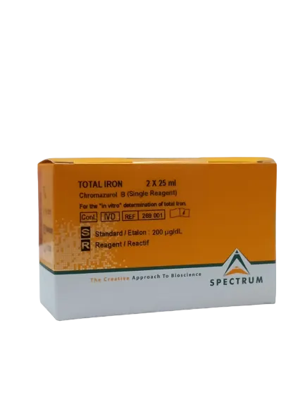 Spectrum – Total Iron (2×25 ml)
