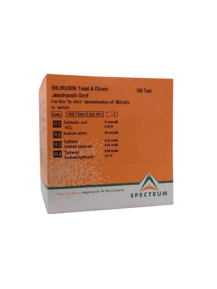 Spectrum – Bilirubin Total/Direct (100 test)