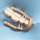 Zt distal extension Resin rubber dam clamp