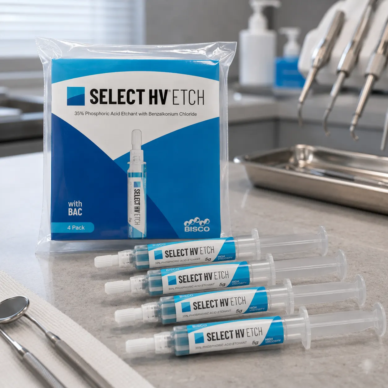 Select Hv Etch x4 Jeringas 5g – Bisco