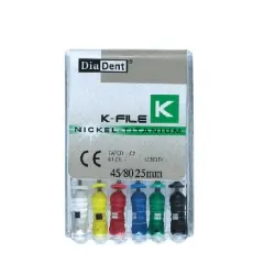 NICKEL TITANIUM HAND FILES(.02 TAPER), Diadent