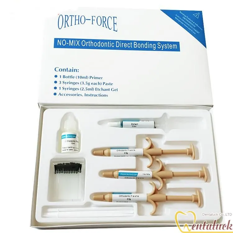 Bộ gắn mắc cài ORTHO-FORCE (vàng)