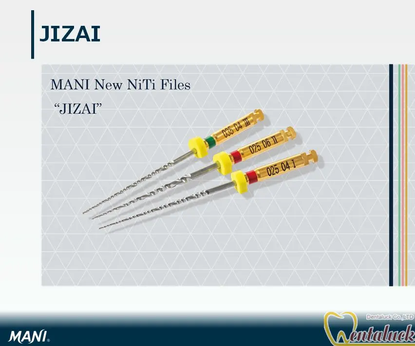 Trâm máy xoay Jizai Files Mani dài 21,25mm
