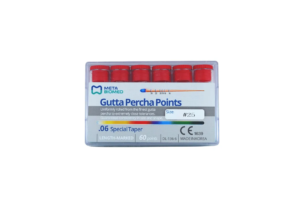 Gutta Percha Points 06 25-LM-Meta Biomed-Korea