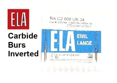 RA C2-008 Inverted Burs Size 1 (2PCS)-ELA-Germany