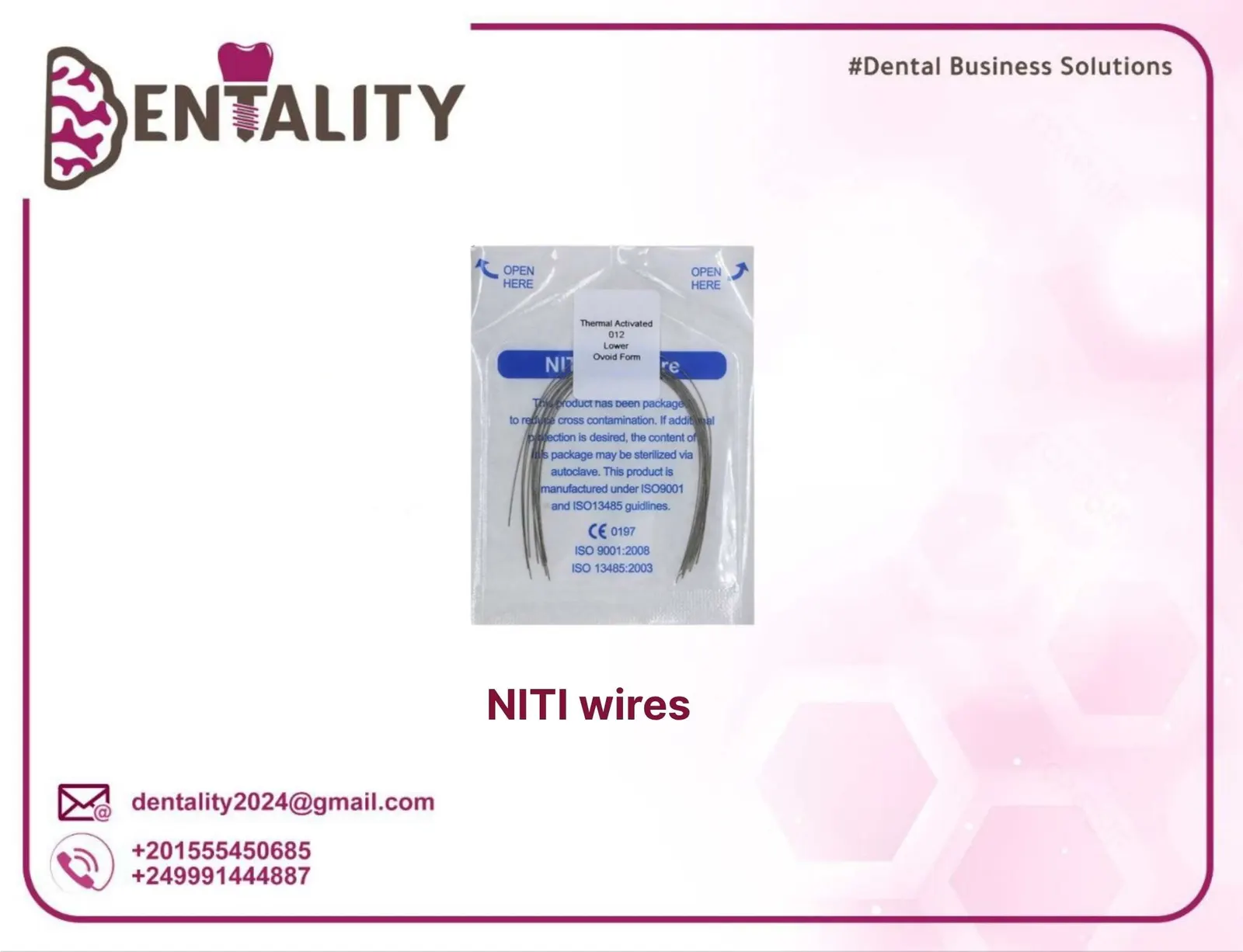Ortho Niti wires