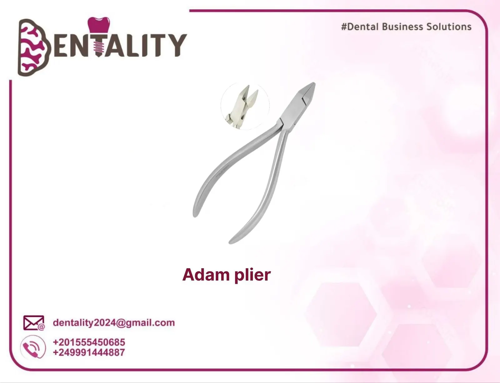 Adam plier
